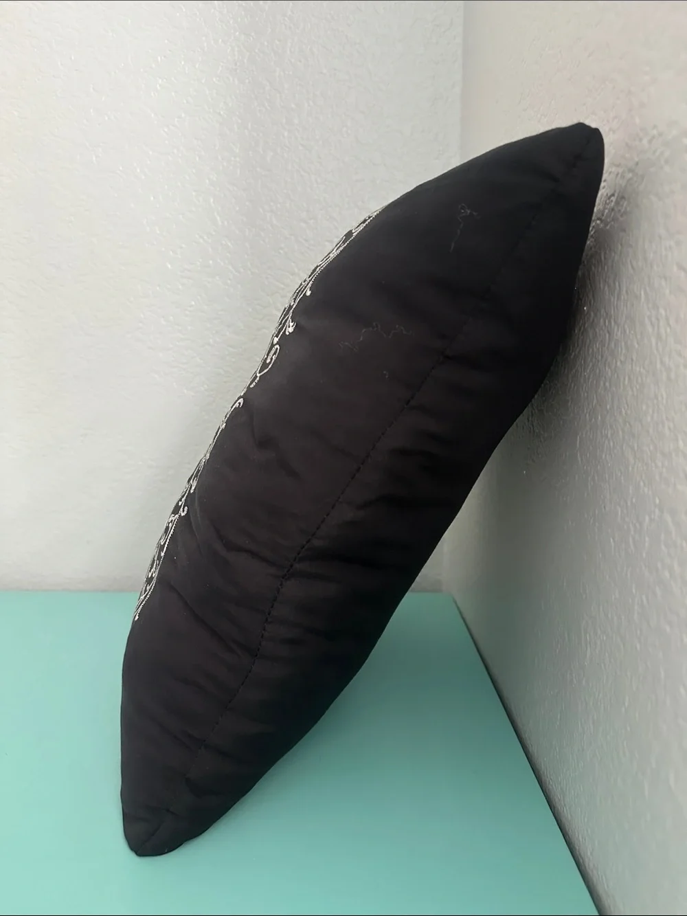 Union Square collection decorative black throw pillow-brand new/never used.